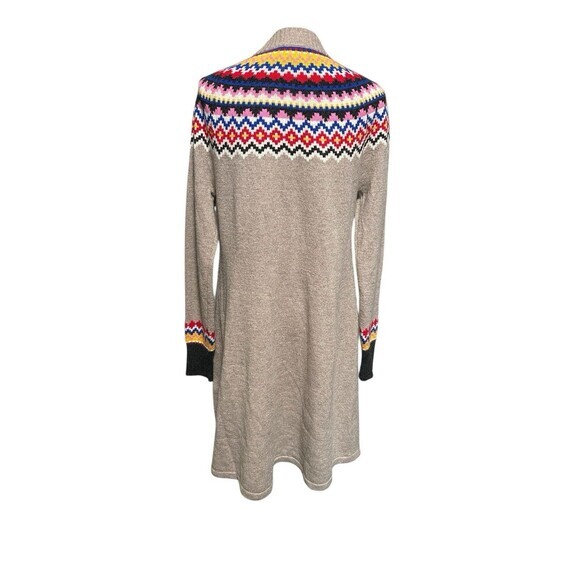 Boden Woman 12R Millie‎ Fair Isle Wool Blend Sweater dress preppy academic boho - Picture 6 of 10